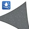 Wasserdichtes Sonnensegel für den Garten, dreieckig, grau, Produktbild-Vorschau 4