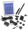 CLGarden NKASP4 Solar Springbrunnen Pumpe mit Akku LED für Produktbild-Vorschau 2