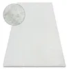 Teppich BUNNY weiß IMITATION VON KANINCHENPELZ Weiß 140x190 Produktbild-Vorschau 2