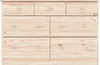 vidaXL Kommode ALTA 112x35x73 cm Massivholz Kiefer Produktbild-Vorschau 4