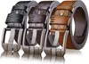 INF Herren Kunstleder Gürtel Set, 3 Stück, 125cm, für Produktbild-Vorschau 1