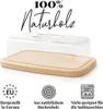 tuuli Cloche à fromage Plateau à fromage Plateau en bois Voir les images du produit 1