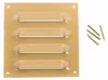 MARLEY Lüftungsblech 70x70 Goldton Produktbild-Vorschau 1