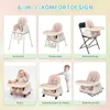 FCH Hochstuhl Baby 4-in-1 Kinderhochstuhl - Abnehmbar Produktbild-Vorschau 2
