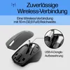HP 280 Wireless-Maus, leise, Rechts, Optisch, RF Wireless, Produktbild-Vorschau 9