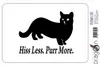 Aufkleber / Autoaufkleber - JDM - Die cut - Hiss Less. Purr Produktbild-Vorschau 2