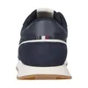 The back view of a navy blue Tommy Hilfiger sneaker. Náhled obrázku produktu