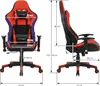 Herná stolička ML-Design s osvetlením RGB LED a Náhľad obrázku produktu 10