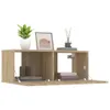 vidaXL TV-Schränke 2 Stk. Sonoma-Eiche 80x30x30 cm Produktbild-Vorschau 8