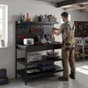 HOMCOM Werkbank 122 x 61 x 156 cm Arbeitstisch mit Produktbild-Vorschau 8