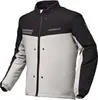 Modeka Atlaz Motorrad-Textiljacke, hellgrau/schwarz, 3XL Produktbild-Vorschau 2