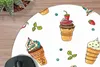 MuchoWow® Mauspad Mousepad Muster - Sommer - Eiscreme 30x30 Produktbild-Vorschau 2