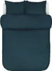 A top-down view of a duvet and pillow set on a white background. Produktbild-Vorschau
