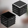 KOTARBAU® Blumentopf Keramik glasiert Quadratisch Schwarz Produktbild-Vorschau 6