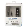 LogiLink USB 2.0 Hub mit Netzteil 10-Port schwarz Produktbild-Vorschau 3