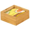 ZELLER PRESENT Boîte de rangement Bamboo 15x15x7cm nature Voir les images du produit 3
