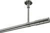 Interdeco Gardinenstange / Vorhangstange Edelstahl-Optik, Produktbild-Vorschau 1