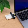 TooQ TQR-3011B, USB Typ-C, Schwarz, 12 g Produktbild-Vorschau 5