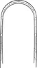 Arche Strend Pro, de jardin, pour plantes, 113x38x229 cm Voir les images du produit 2