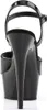 DELIGHT-609 Damen Sandale von Pleaser, Schwarz Glanz , EU Produktbild-Vorschau 4