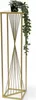 DanDiBo Tabouret pour fleurs Métal Or Angulaire 100 cm Voir les images du produit 1