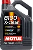 Motul 8100 X-clean 5W-40 5 Liter Kanister Reifen Produktbild-Vorschau 3