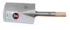 A garden spade with a wooden handle, shown against a white background. Náhľad obrázku produktu