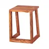 lot de 2 tables d'appoint en bois massif design Sheesham Voir les images du produit 7