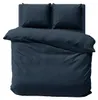 Deco4Home pościel satynowa denim | 220x200cm | niebieski Podgląd zdjęcia produktu 11