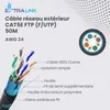 Extralink CAT5E FTP F/UTP Outdoor Câble réseau Cat. 5e, 50 Voir les images du produit 4