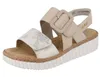 Rieker Damen Keilsandaletten Sandalen Ultraleicht 69260-60 Produktbild-Vorschau 21