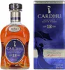 A bottle of Cardhu 18 Year Old Single Malt Scotch Whisky and its accompanying presentation box, displayed side-by-side against a white background. Produktbild-Vorschau