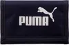A navy blue Puma wallet with the Puma logo and text on the front. Produktbild-Vorschau