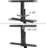 Hama Pied TV Design165 cm 65 (noir) Voir les images du produit 8