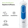 Braun MQ3000WH Smoothie Frullatore ad Immersione 0,6 L Blu Anteprima dell’immagine prodotto 20