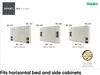 MEBLINI Hängeschrank für Horizontal Schrankbett Bed Concept Produktbild-Vorschau 2