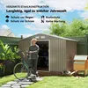 Outsunny Gerätehaus 4,9 m², Gartenhaus mit Satteldach, Produktbild-Vorschau 4
