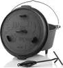 BBQ-Toro Dutch Oven DO9F, 9,0 L Forest Gusseisen Kochtopf, Produktbild-Vorschau 1