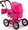 Carrozzina per bambole Colore di tendenza rosa Anteprima dell’immagine prodotto 6