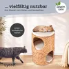 Katzen-Höhle Katzen-tonne Kuschelplatz und Schlafplatz für die Katze Produktbild-Vorschau