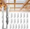 Vevor 50 Szt Wieszak Do Belek 40X38X199 Mm Łącznik Drewna Podgląd zdjęcia produktu 1