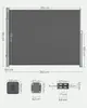SONGMICS Alu Seitenmarkise 180 x 350 cm 280 g/m² ausziehbar Produktbild-Vorschau 3