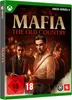 The image shows the front cover of the video game 'Mafia: The Old Country' for Xbox Series X. It features artwork of several characters in period clothing, with one character holding a lit match. Produktbild-Vorschau