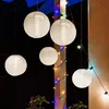 Hellum 5x30cm LED Lampions außen weiß, 5x LED mit Batterie Produktbild-Vorschau 9