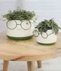 Blumentopf mit Gesicht und Brille, in zwei Farben und 4 Produktbild-Vorschau 5