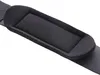 A close-up of a black padded shoulder strap for a bag or equipment. Produktbild-Vorschau