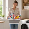 Schaum Miska Składana Silikonowa 8 l Szara do Prania, Podgląd zdjęcia produktu 4