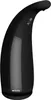 A black automatic soap dispenser with a curved design, shown in a studio setting against a white background. Náhled obrázku produktu