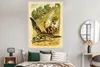 MuchoWow® Poster Vintage-Illustration einer Ente und Hühner Produktbild-Vorschau 4