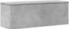 vidaXL Truhe Betongrau 102x35x35 cm Holzwerkstoff Produktbild-Vorschau 1